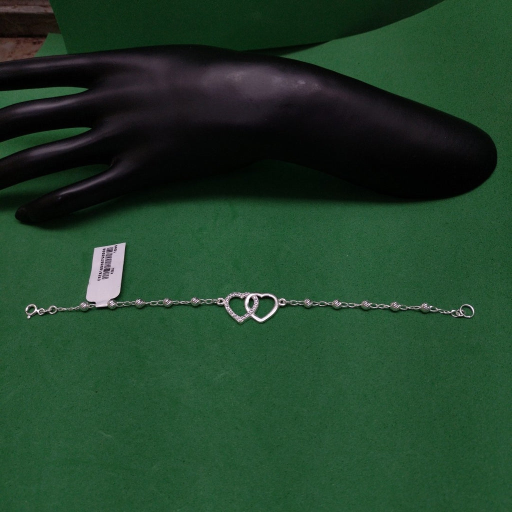 PULSERA TEJIDO TEJIDO ESPECIAL PLATA .925 18 CM 4.1 GR (NUEVO)
