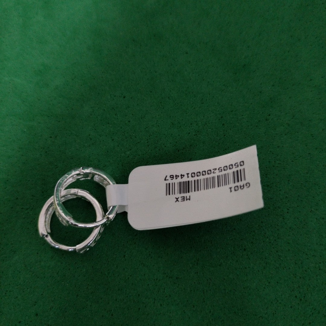 ARRACADAS PLATA .925 2.5 GR (NUEVO)