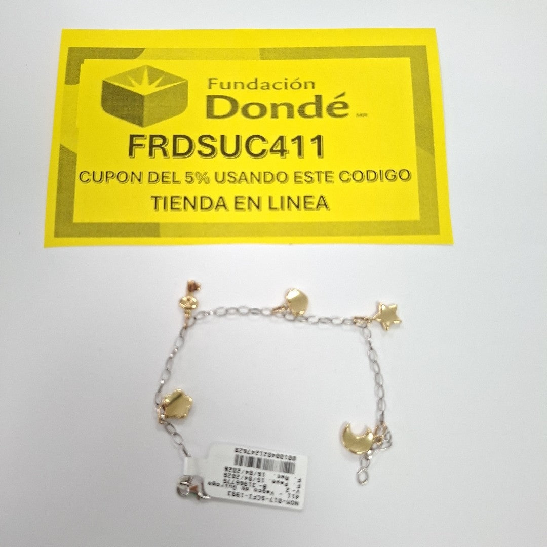 PULSERA ORO 14 K 4,50 GRMS (SEMINUEVO)