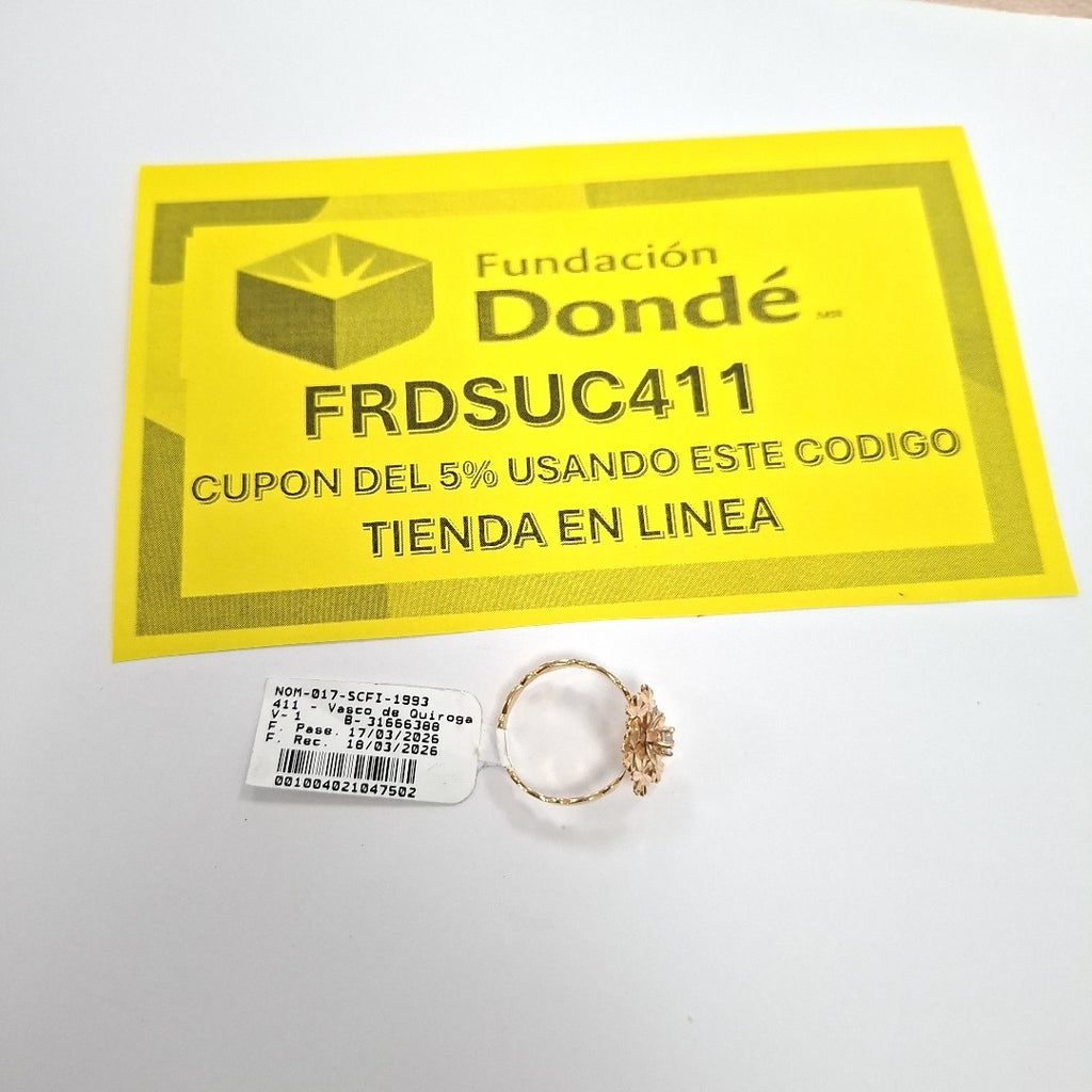 ANILLITO ORO 14 K 2.2 GRMS (SEMINUEVO)