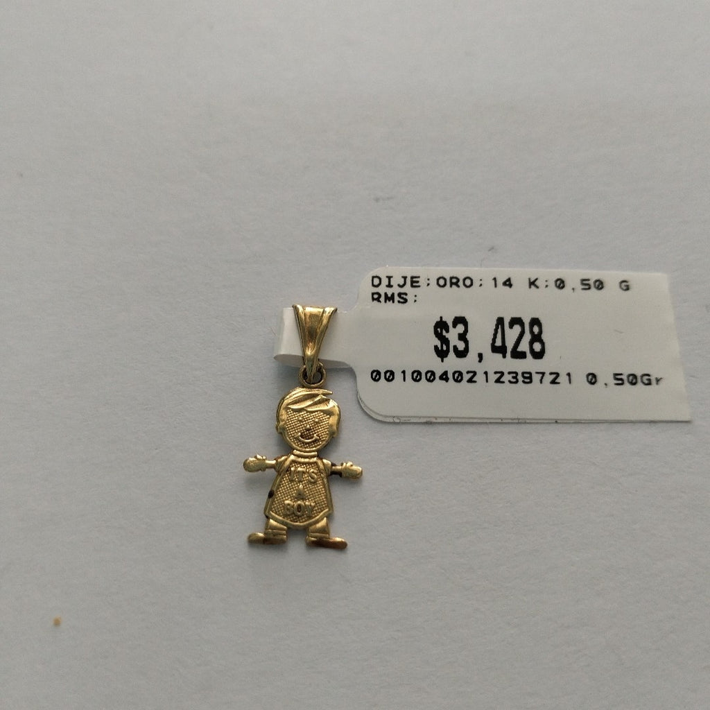 DIJE ORO 14 K 0,50 GRMS (SEMINUEVO)