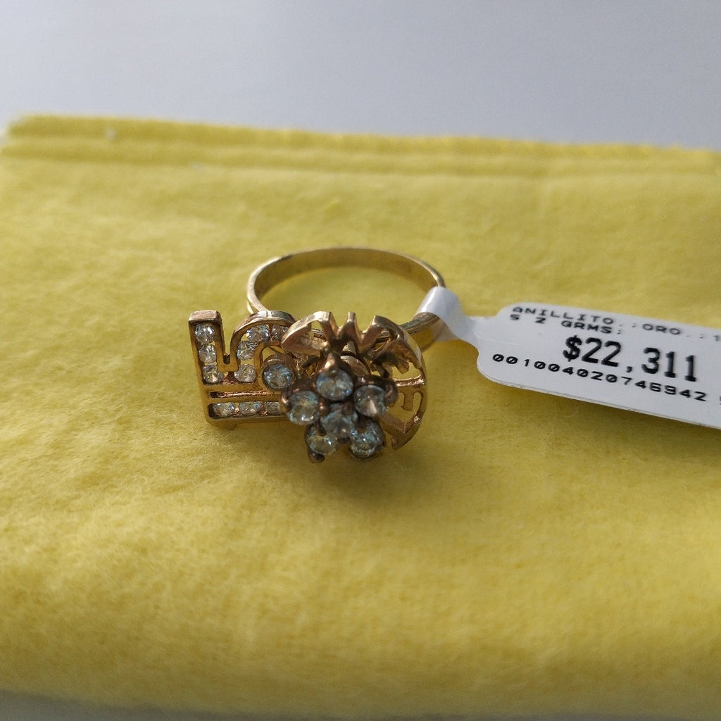 ANILLITO ORO 10 K 5.2 GRMS (SEMINUEVO)