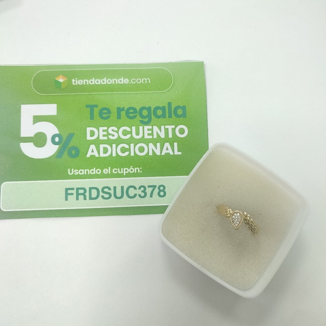 ANILLITO ORO 14 K 1.7 GRMS (SEMINUEVO)