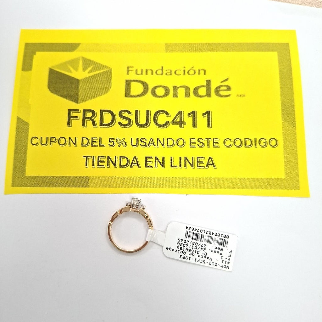 ANILLITO ORO 14 K 2.9 GRMS (SEMINUEVO)