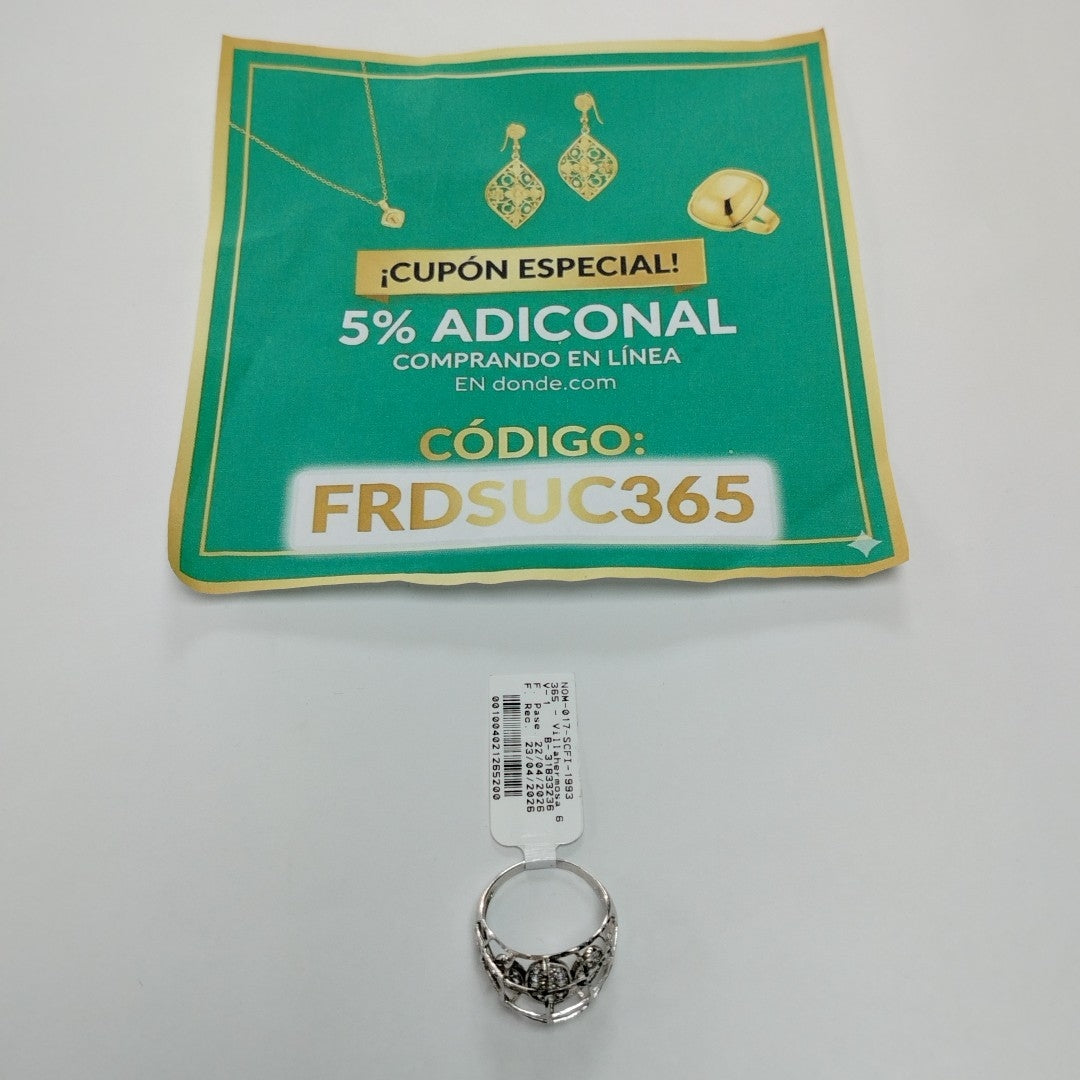 ANILLITO ORO,ORO BLANCO 14 K 3,70 GRMS (SEMINUEVO)