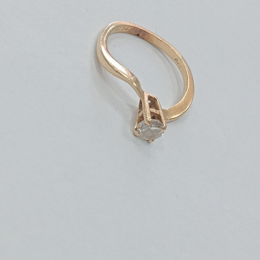 ANILLO ORO 14 K 2,50 GRMS (SEMINUEVO)