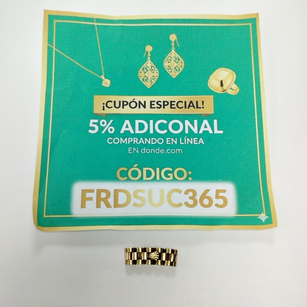 ARGOLLA ORO 14 K 8,10 GRMS (SEMINUEVO)