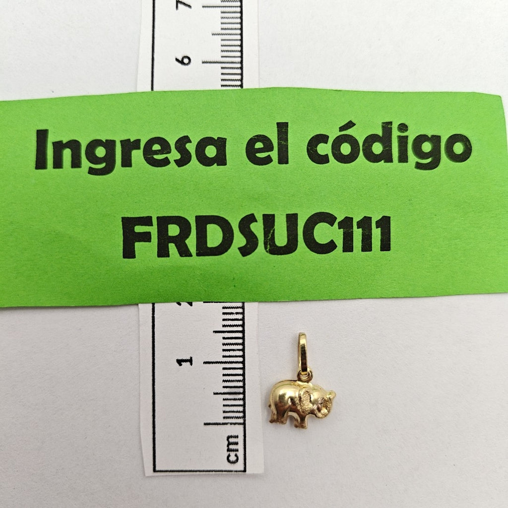 DIJE ORO 14 K 0.7 GRMS (SEMINUEVO)