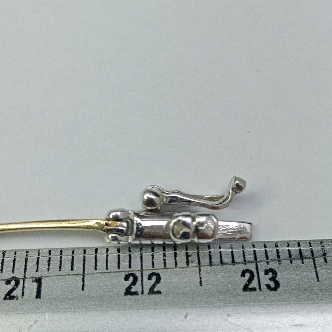 GARGANTILLA ORO, ORO COMBINADO 14 K 11.1 GRMS (SEMINUEVO)