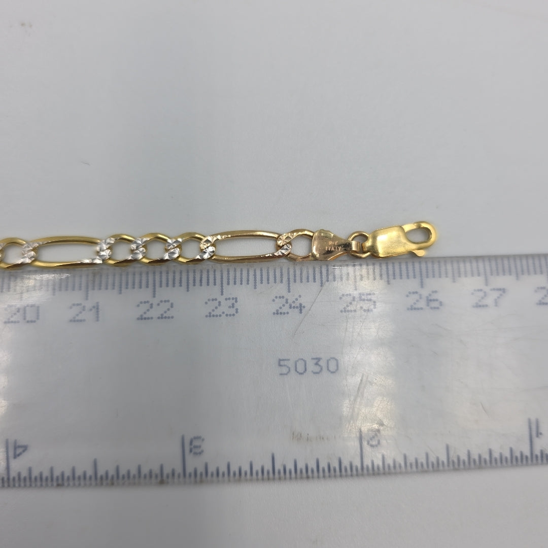 PULSERA ORO, RODIADO 10 K 7.2 GRMS (SEMINUEVO)