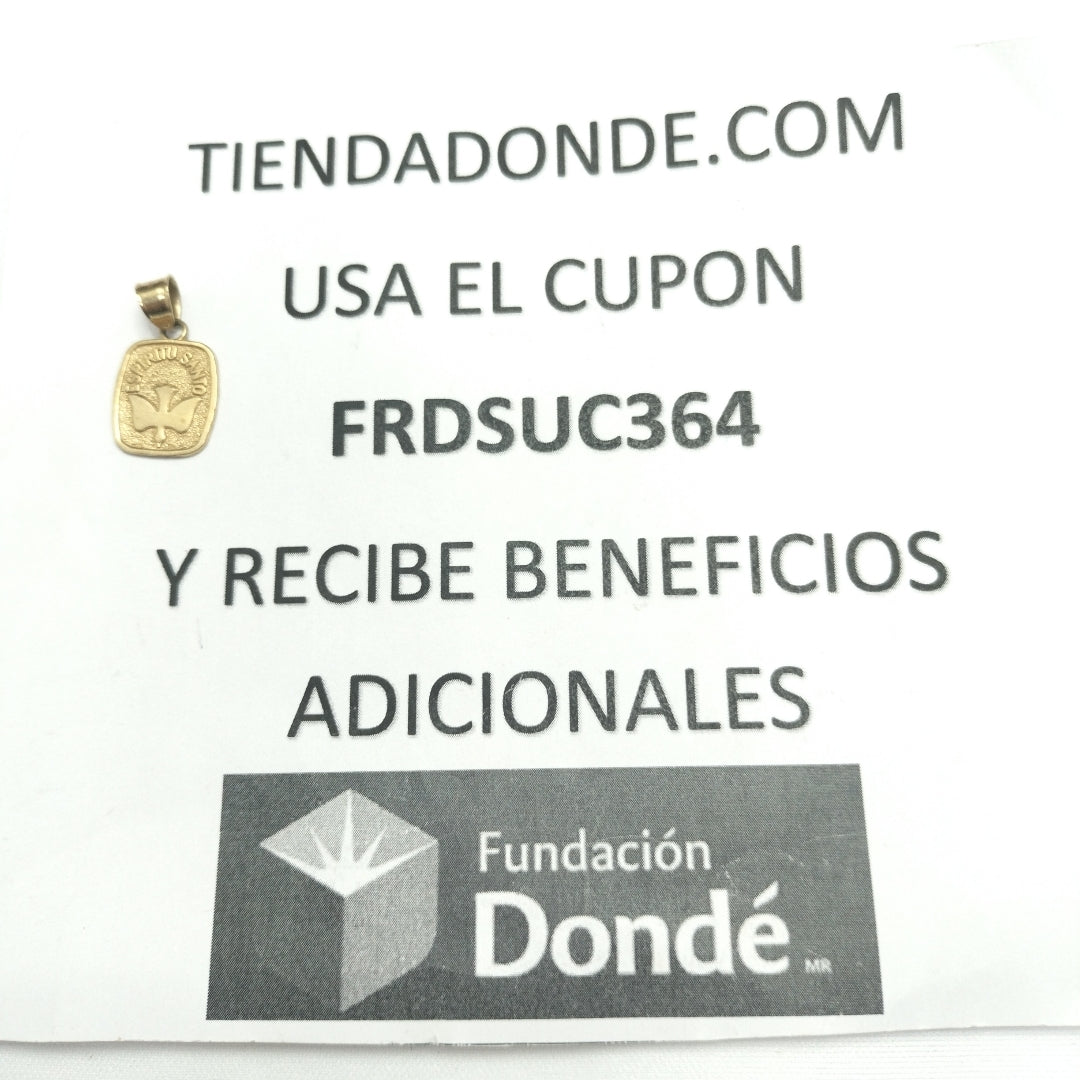 MEDALLA RELIGIOSA ORO 14 K 2,20 GRMS (SEMINUEVO)