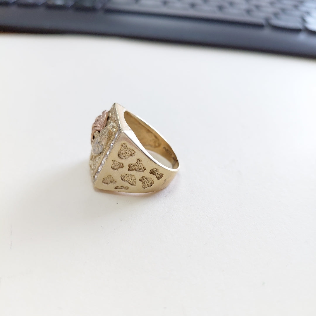 ANILLO ORO 10 K 9.7 GRMS (SEMINUEVO)