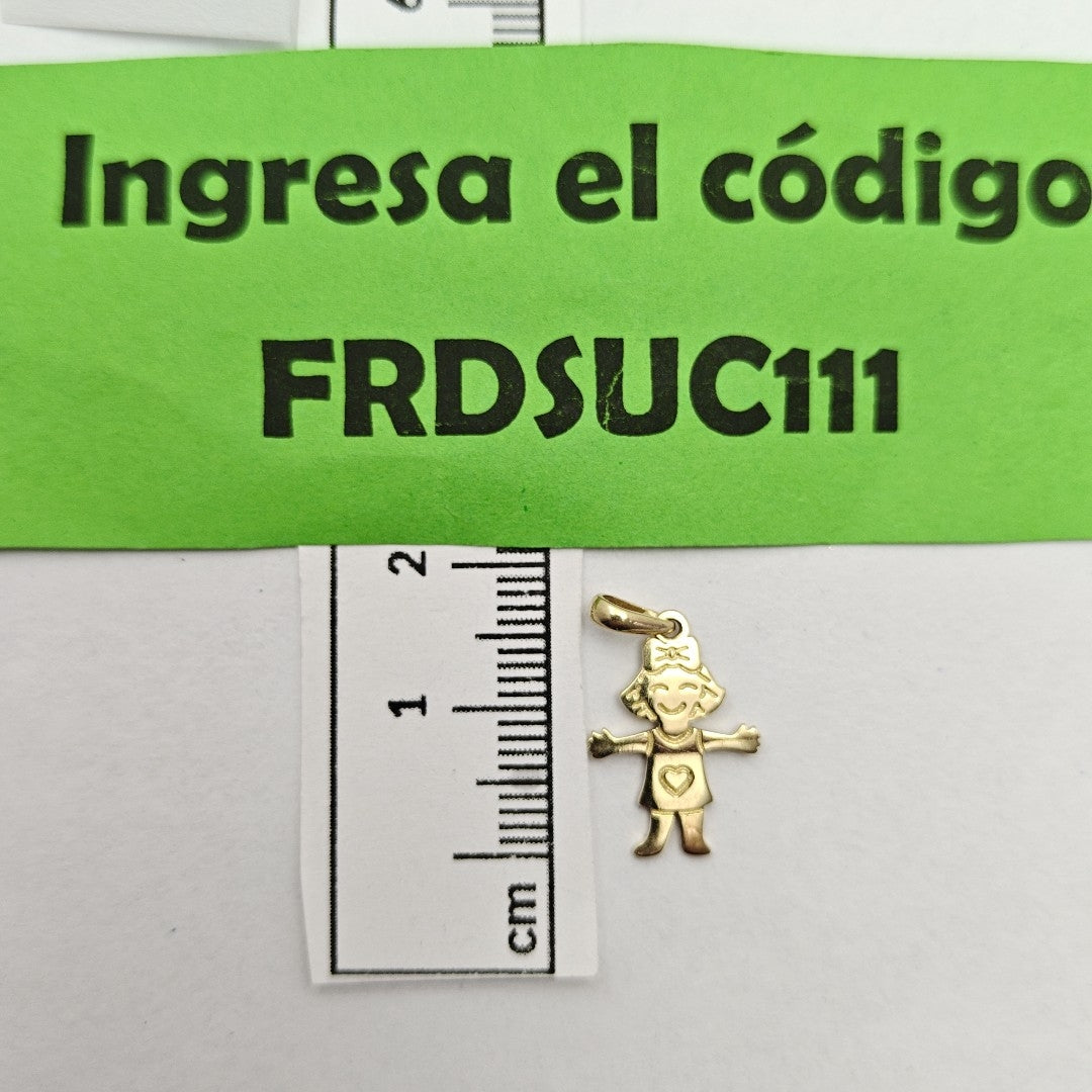 DIJE ORO 10 K 0.7 GRMS (SEMINUEVO)