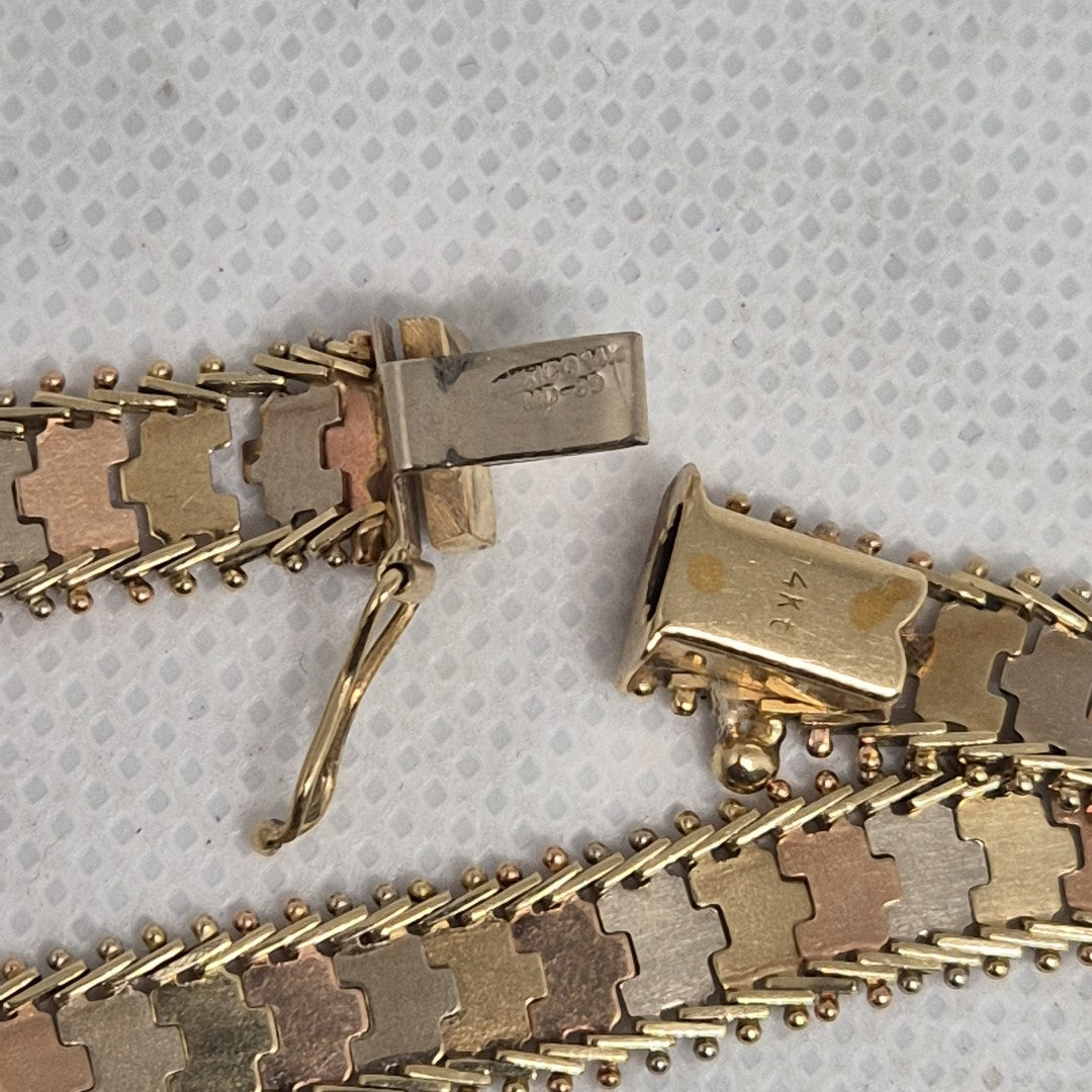 PULSERA ORO 14 K 9.5 GRMS (SEMINUEVO)