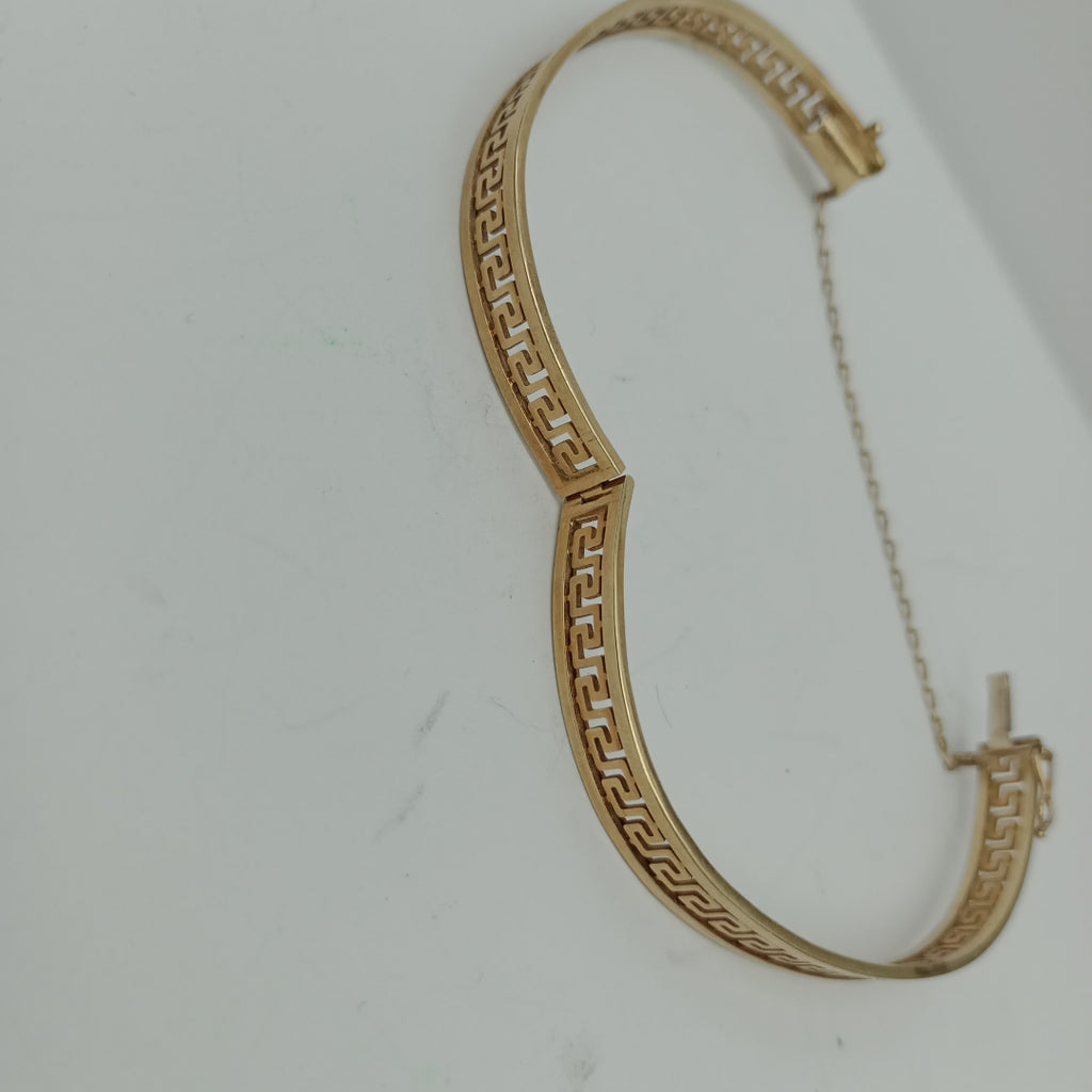 PULSERA RIGIDA ORO 10 K 13.1 GRMS (SEMINUEVO)