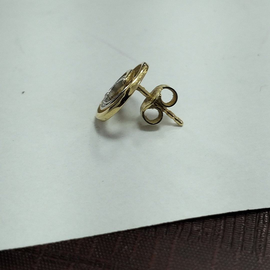 ARETES PAR ORO 14 K 2,00 GRMS (SEMINUEVO)