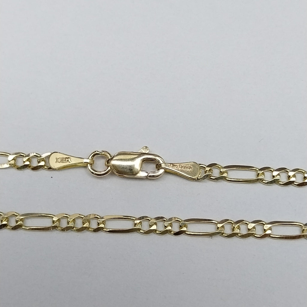 CADENAS 3X1 ORO 14K 55 CM 5.1 GR (NUEVO)