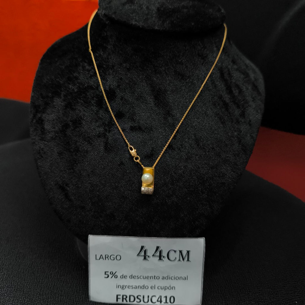 GARGANTILLA ORO 14 K 6.3 GRMS (SEMINUEVO)