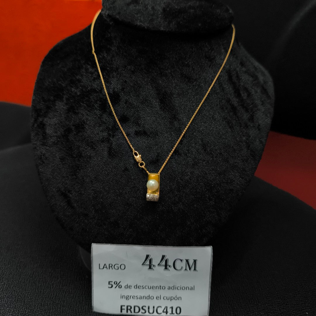 GARGANTILLA ORO 14 K 6.3 GRMS (SEMINUEVO)