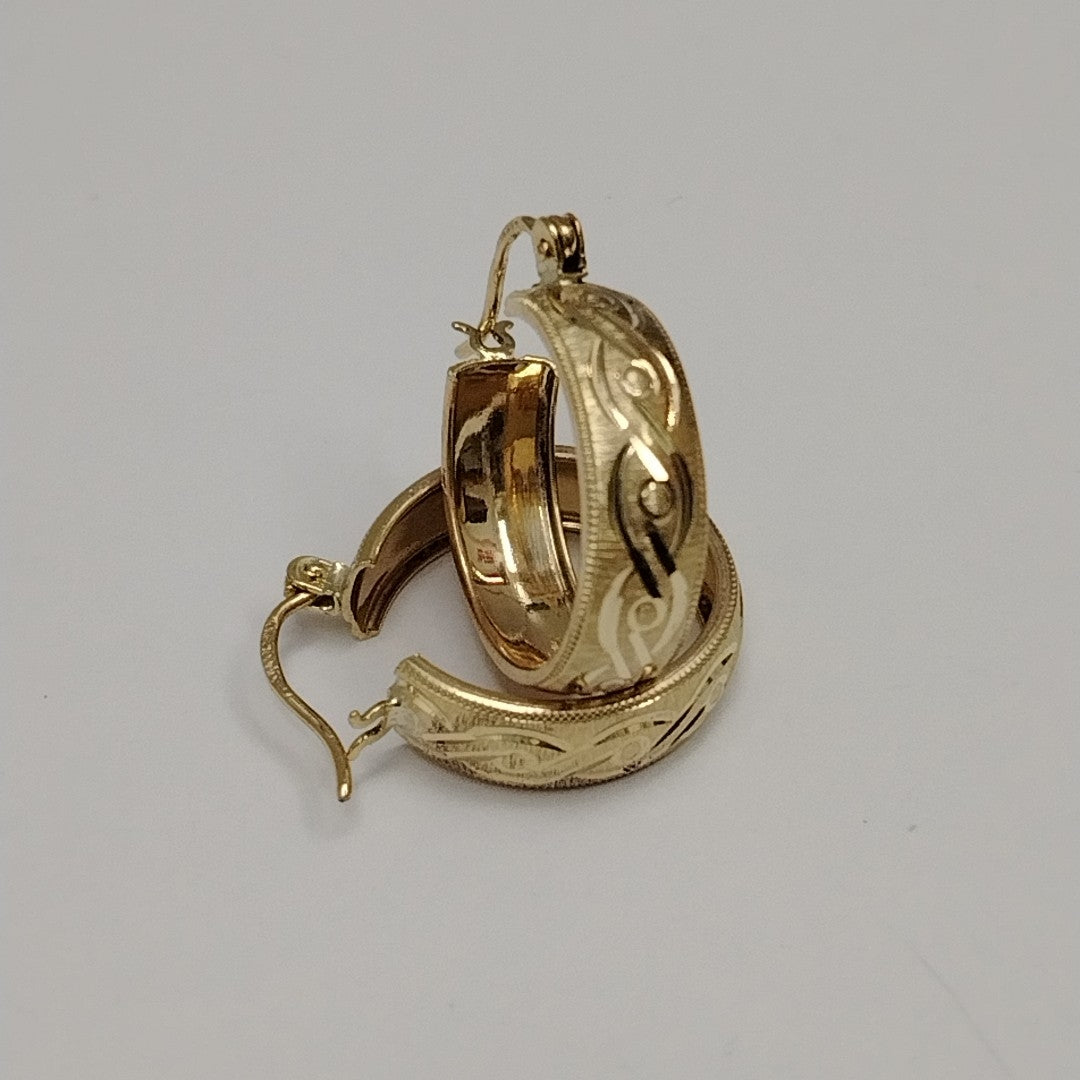 ARETES ARRACADAS ORO 10K 2.6 GR (NUEVO)