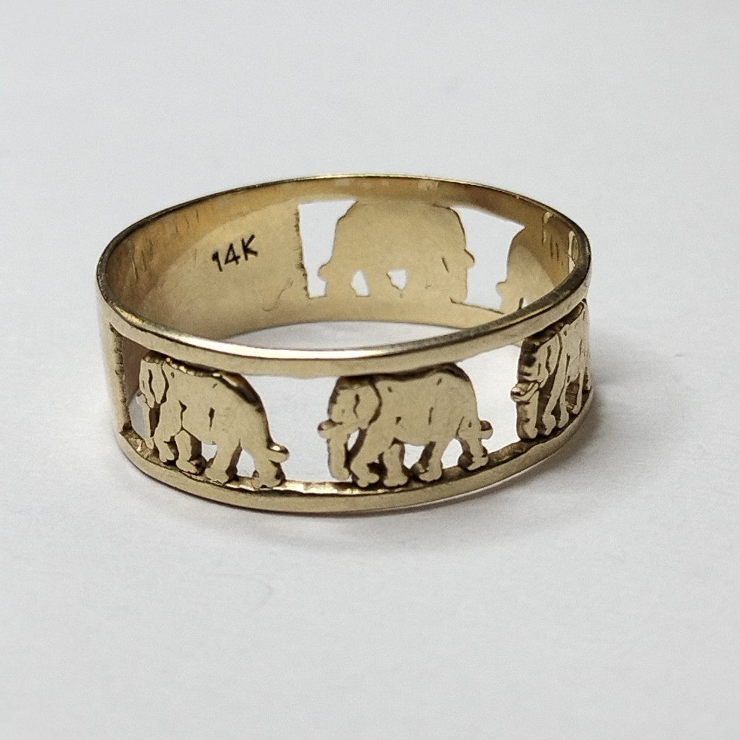 ARGOLLA ORO 14 K 2.8 GRMS (SEMINUEVO)