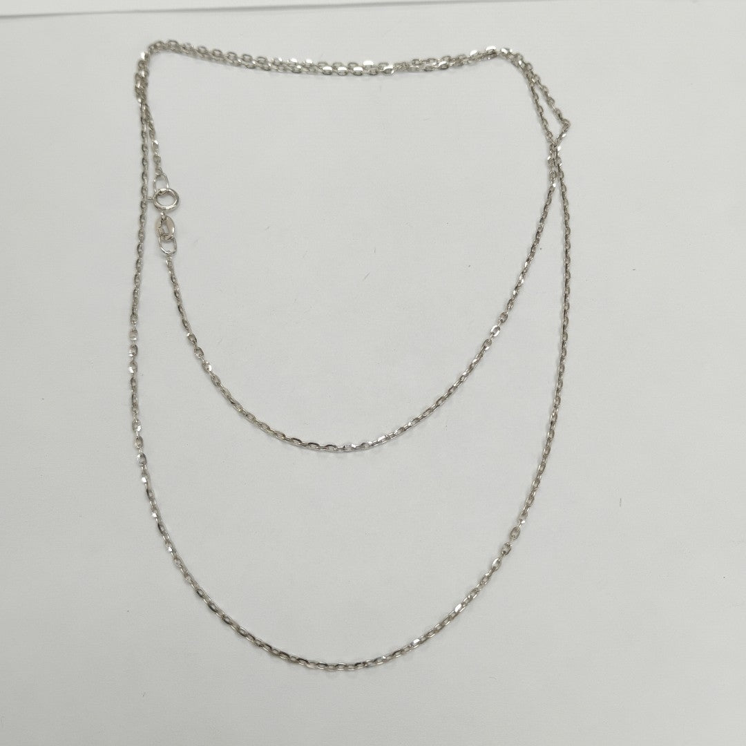CADENA ORO BLANCO 14 K 1,90 GRMS (SEMINUEVO)
