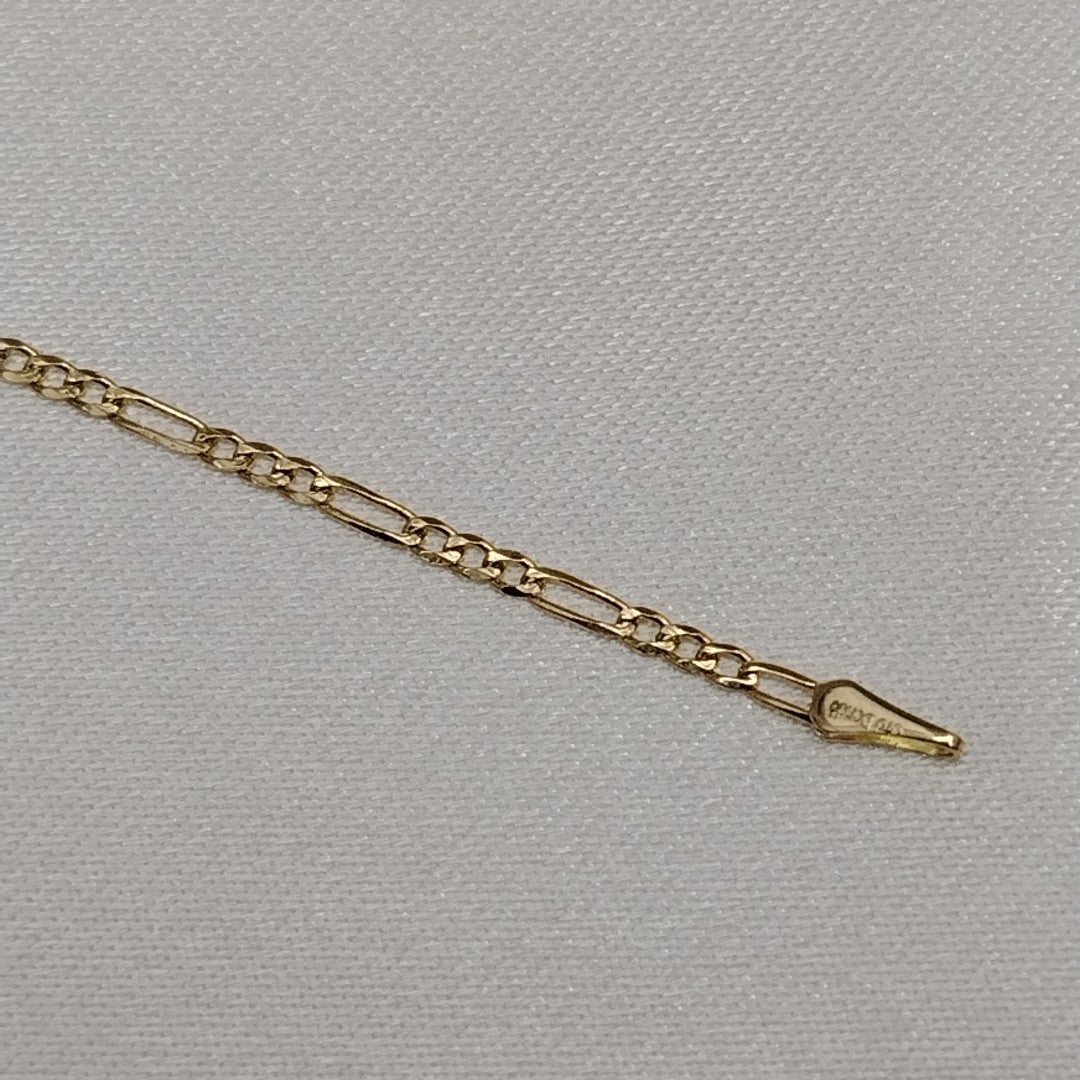 PULSERAS 3X1 ORO 14K 18 CM 1.5 GR (NUEVO)