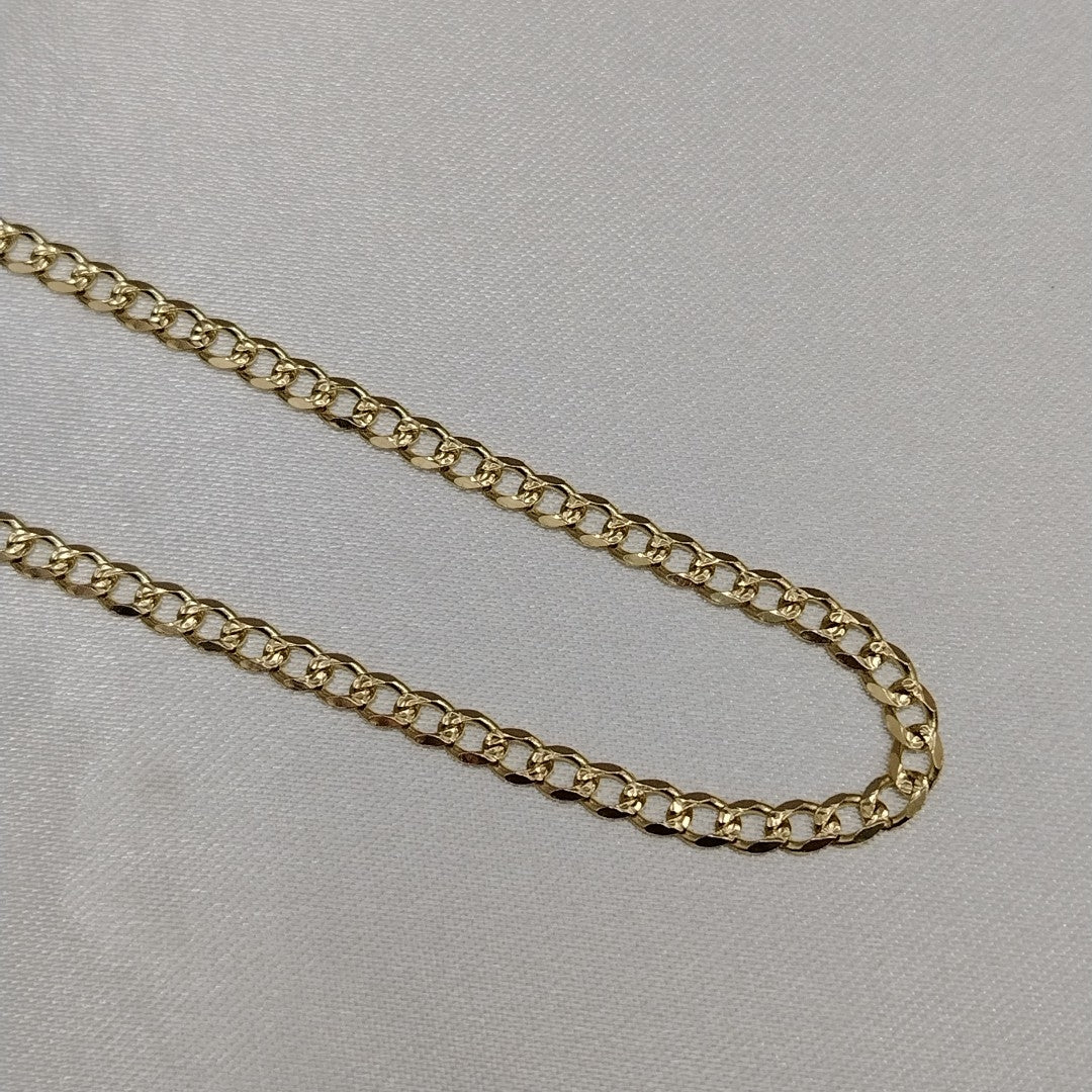 PULSERAS BARBADA ORO 14K 21 CM 5.3 GR (NUEVO)