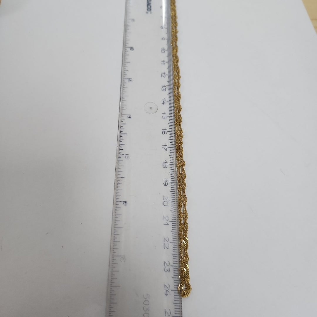 CADENA ORO 14 K 4.3 GRMS (SEMINUEVO)