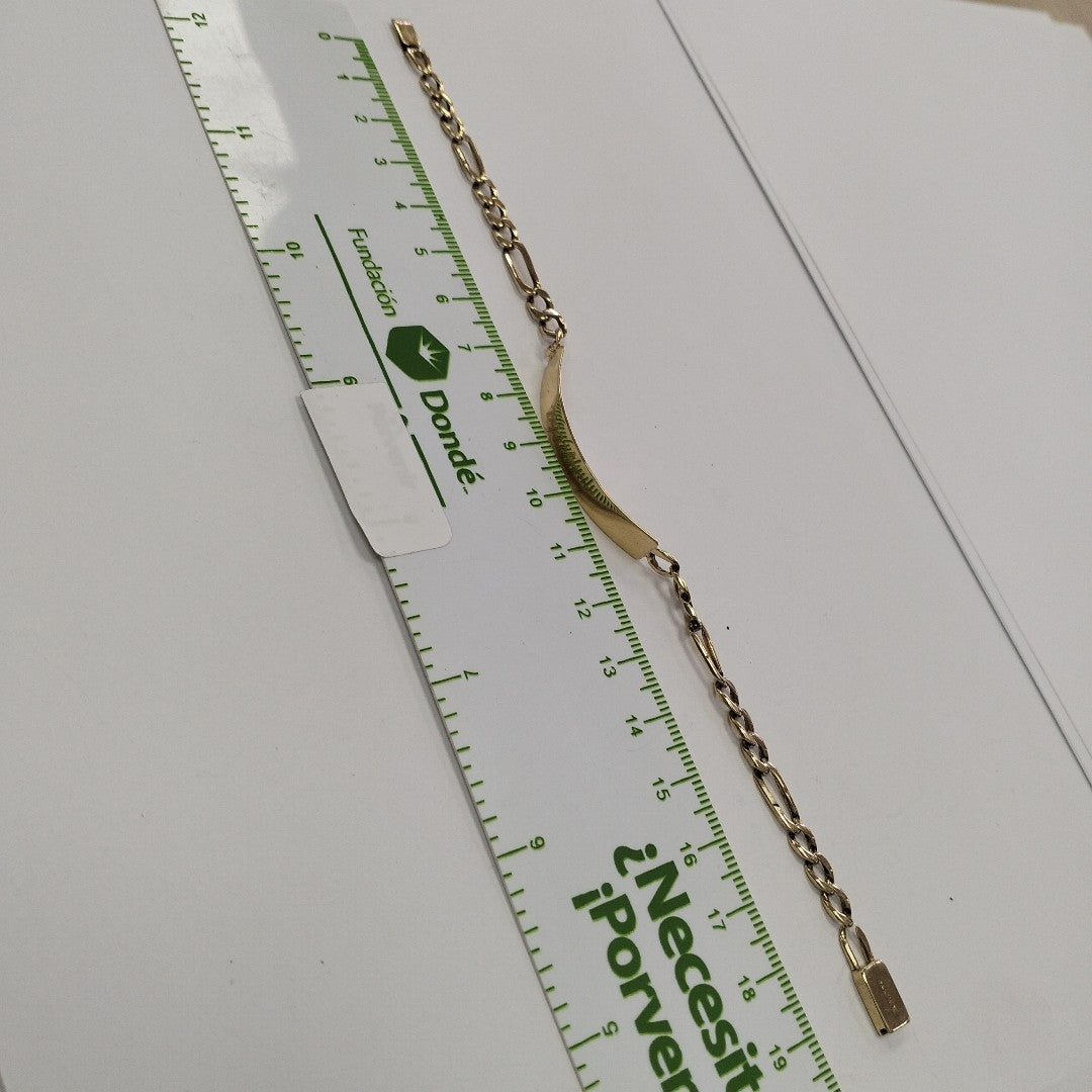 ESCLAVA ORO 14 K 8 GRMS (SEMINUEVO)