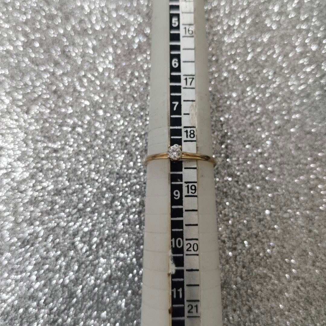 SOLITARIO ORO 14 K 1.3 GRMS (SEMINUEVO)