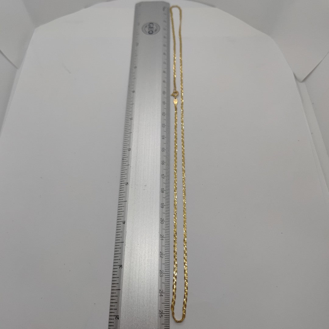 CADENA ORO 14 K 2,70 GRMS (SEMINUEVO)