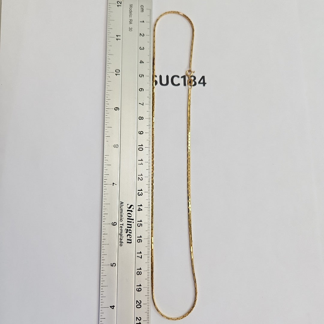 GARGANTILLA ORO 14 K 9,10 GRMS (SEMINUEVO)