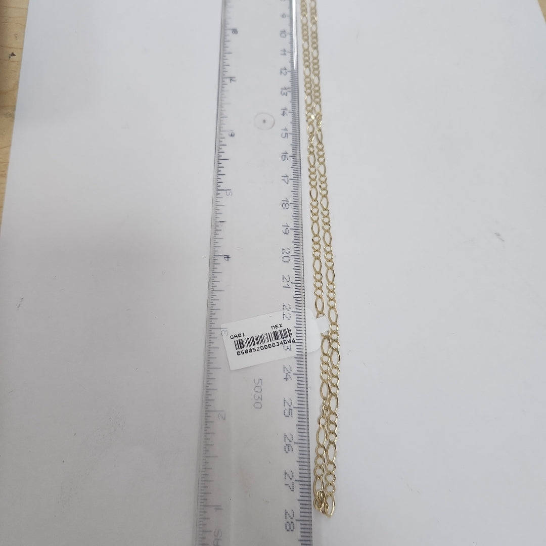 CADENAS 3X1 ORO 14K 55 CM 5.2 GR (NUEVO)
