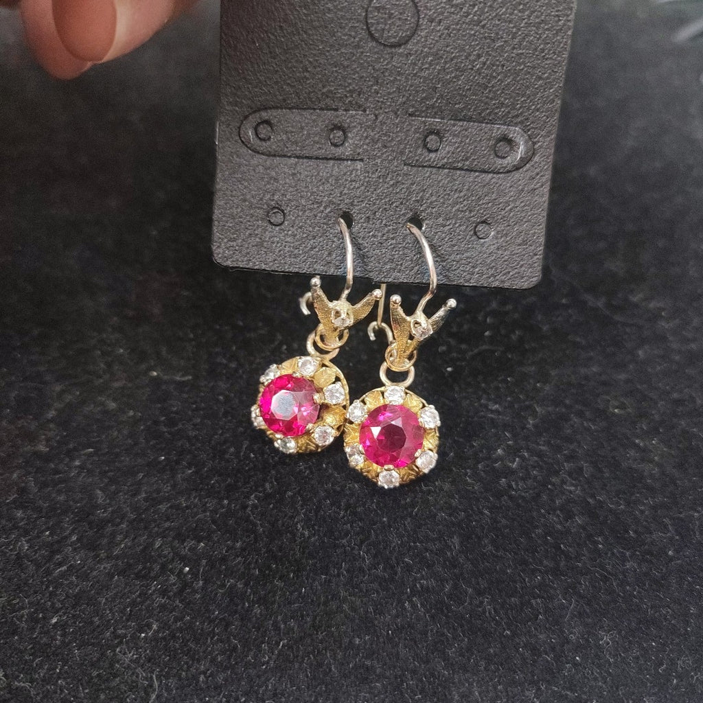 ARETES PAR ORO 8 K 5.8 GRMS (SEMINUEVO)