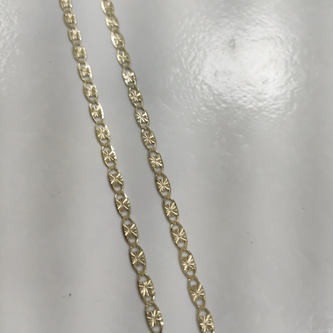 CADENAS GUCHI ORO 14K 55 CM 7.2 GR (NUEVO)