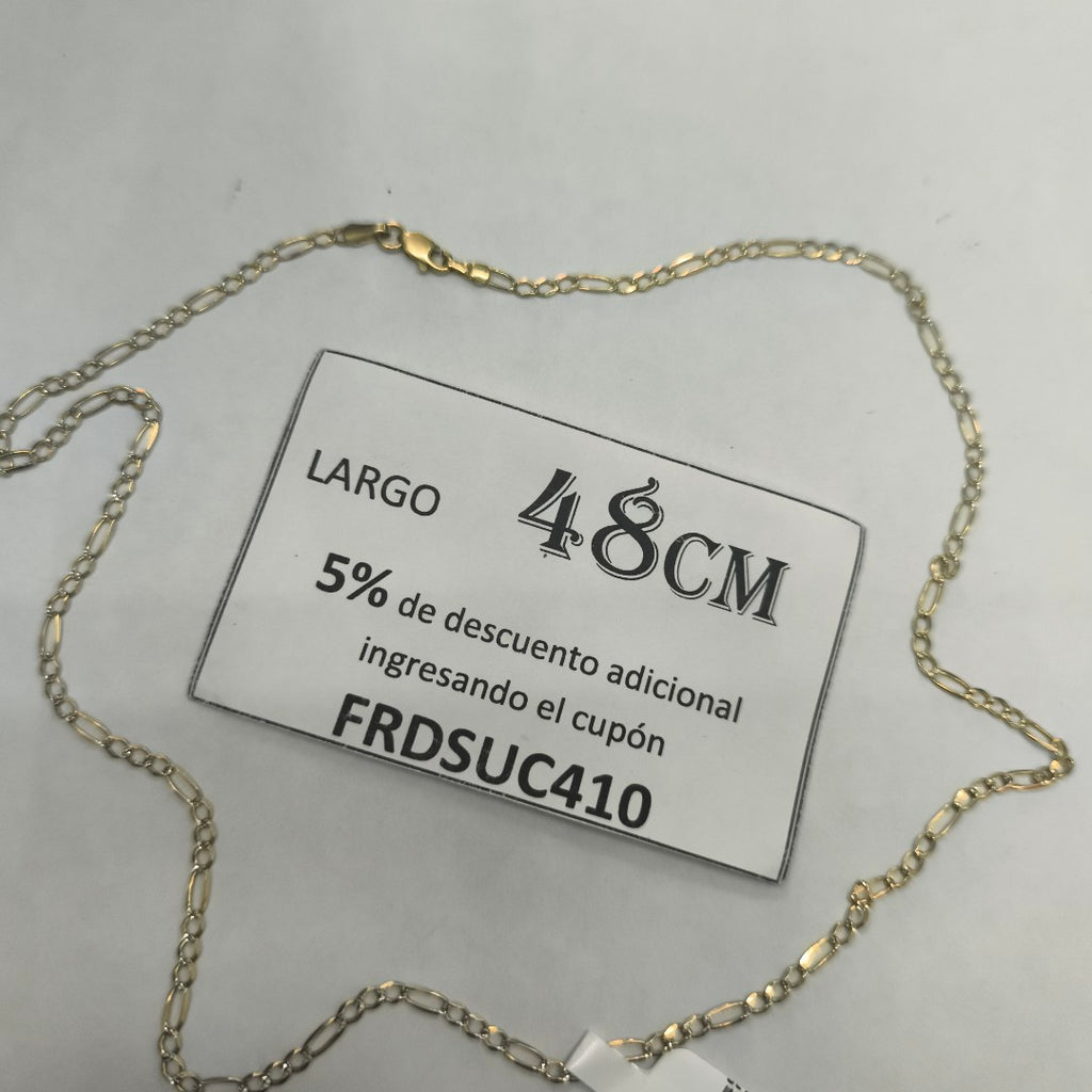 CADENA ORO 10 K 3,80 GRMS (SEMINUEVO)