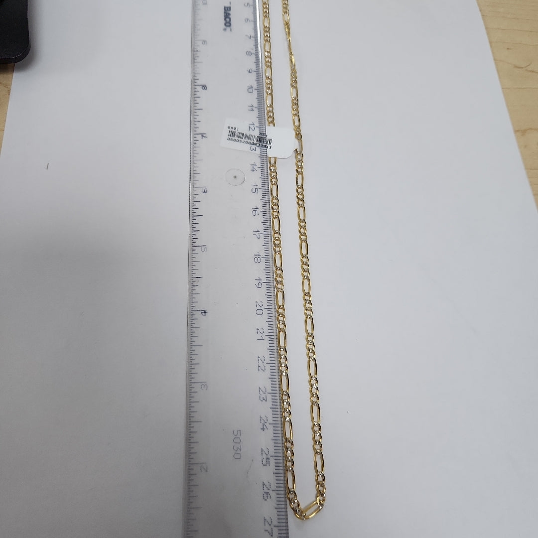 CADENAS 3X1 DIAMANTADA ORO 14K 55 CM 8.4 GR (NUEVO)