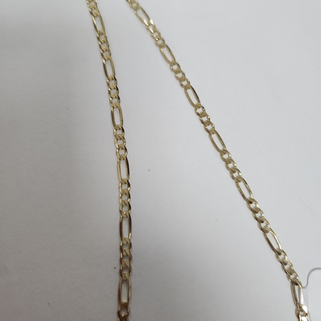 CADENAS 3X1 ORO 14K 60 CM 8 GR (NUEVO)