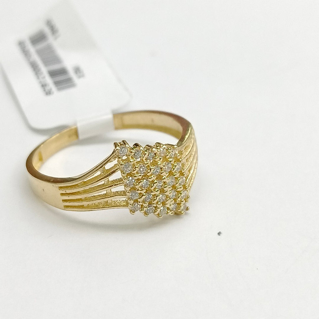 ANILLOS C/CIRCONIA ORO 10K TALLA 9 2.4 GR (NUEVO)
