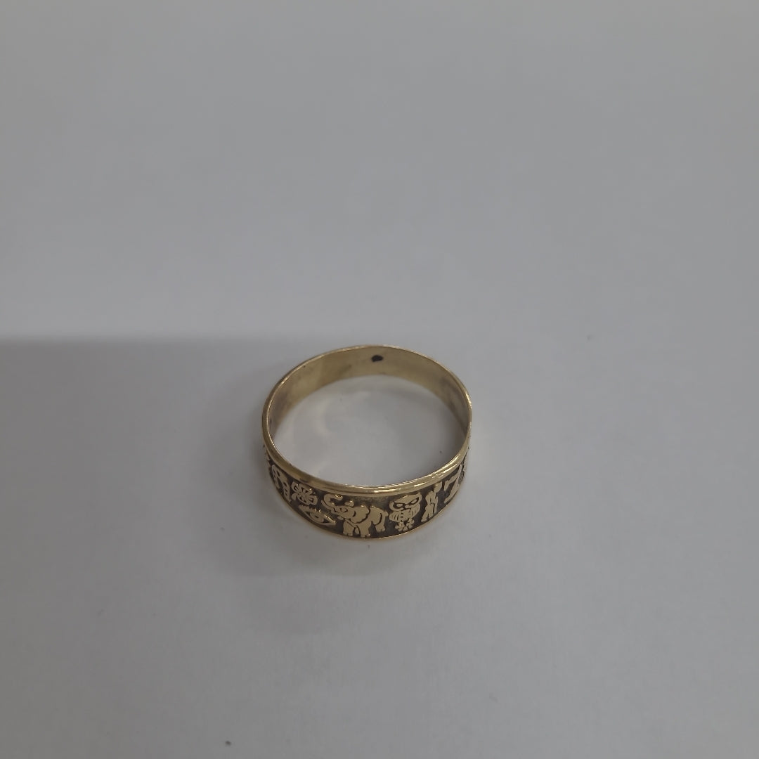 ANILLO ORO 14 K 4,80 GRMS (SEMINUEVO)