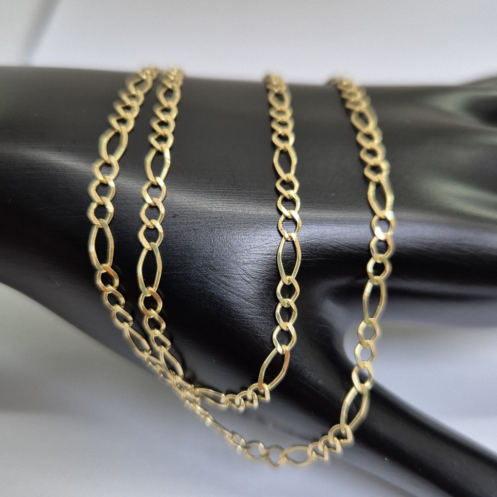 CADENAS 3X1 ORO 14K 55 CM 5.1 GR (NUEVO)