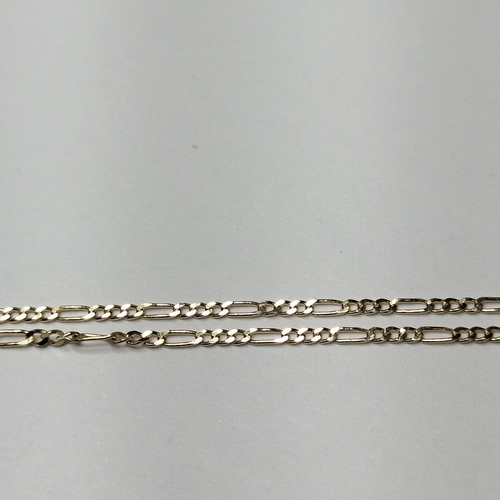 CADENAS TEJIDO 3X1 ORO 14K 55 CM 2.4 GR (NUEVO)