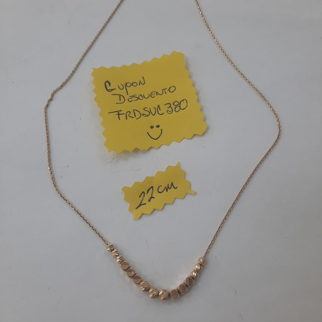 CADENA ORO 14 K 3.4 GRMS (SEMINUEVO)
