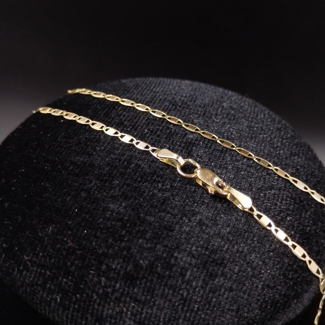 CADENAS GUCHI ORO 14K 55 CM 3.7 GR (NUEVO)