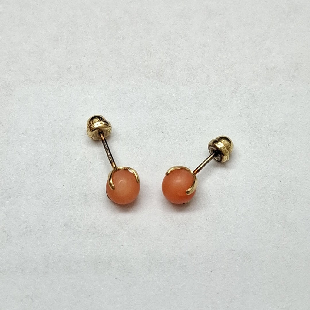 BROQUELES PAR ORO 14 K 0,80 GRMS (SEMINUEVO)