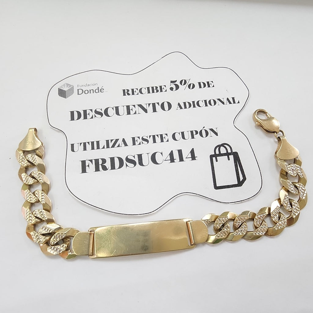 ESCLAVA ORO,RODIADO 14 K 40,70 GRMS (SEMINUEVO)