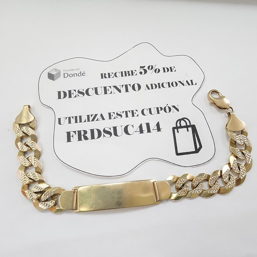 ESCLAVA ORO,RODIADO 14 K 40,70 GRMS (SEMINUEVO)