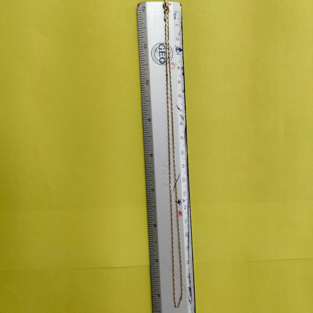 CADENA ORO 14 K 2.2 GRMS (SEMINUEVO)