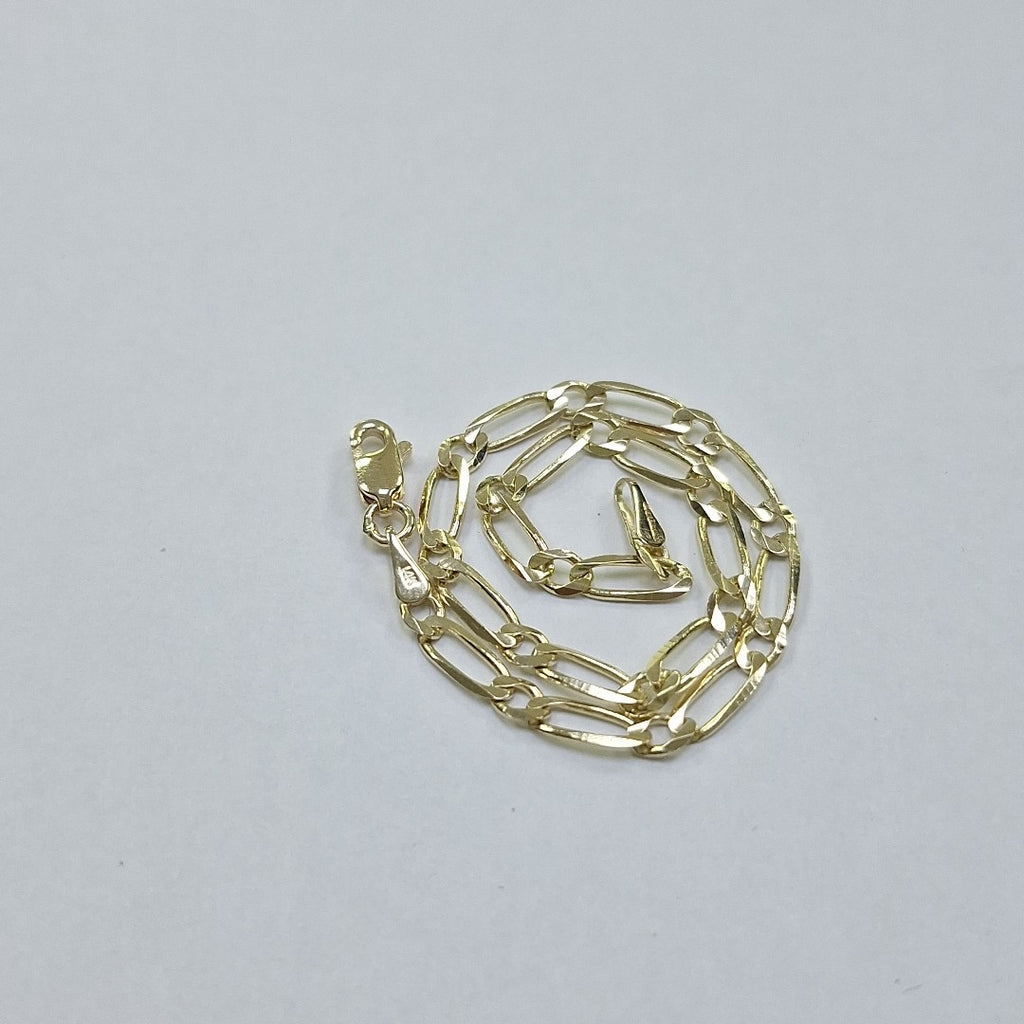 PULSERAS 1X1 ORO 14K 18 CM 2.7 GR (NUEVO)